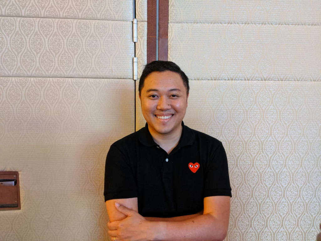 CEO Gojek Entertainment Edy Sulistyo berbagi pengalaman bisnis kepada DailySocial di sesi Q&A