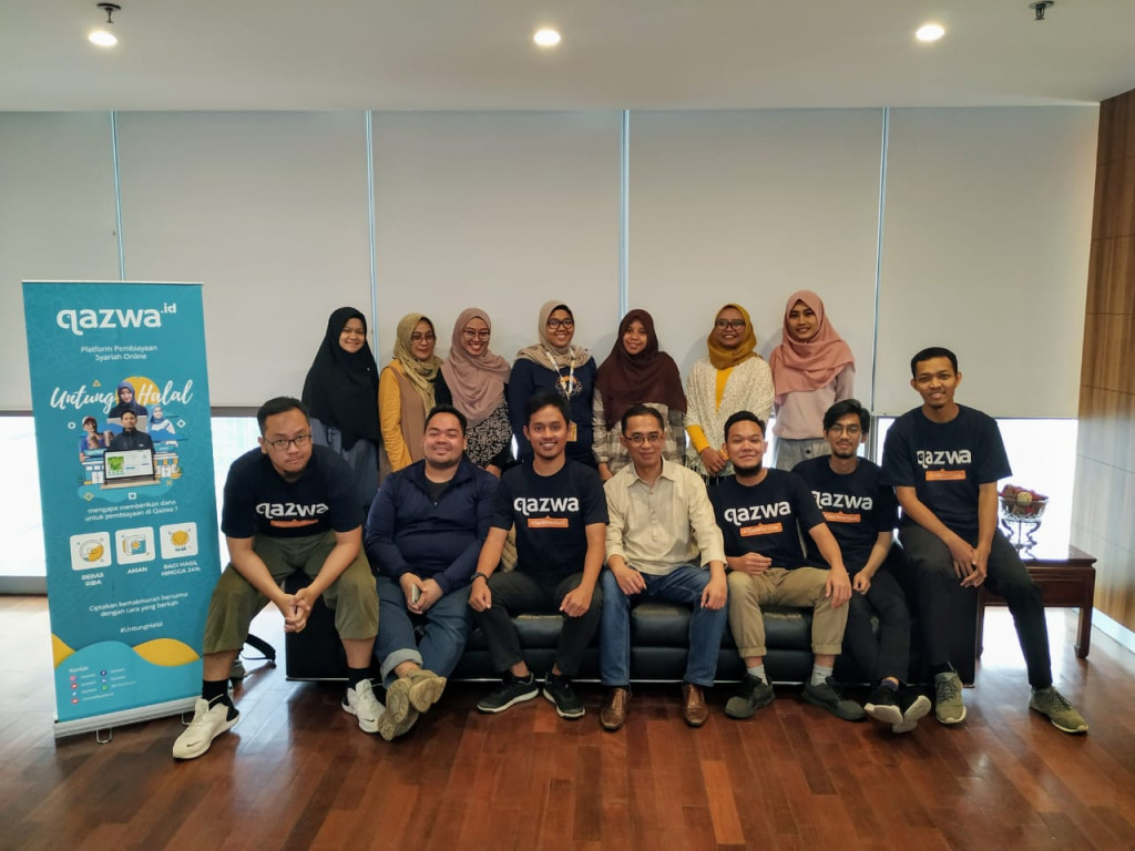 Qazwa fokus mengembangkan platform pembiayaan syariah. Saat ini sudah resmi terdaftar di OJK dan DSN-MUI.