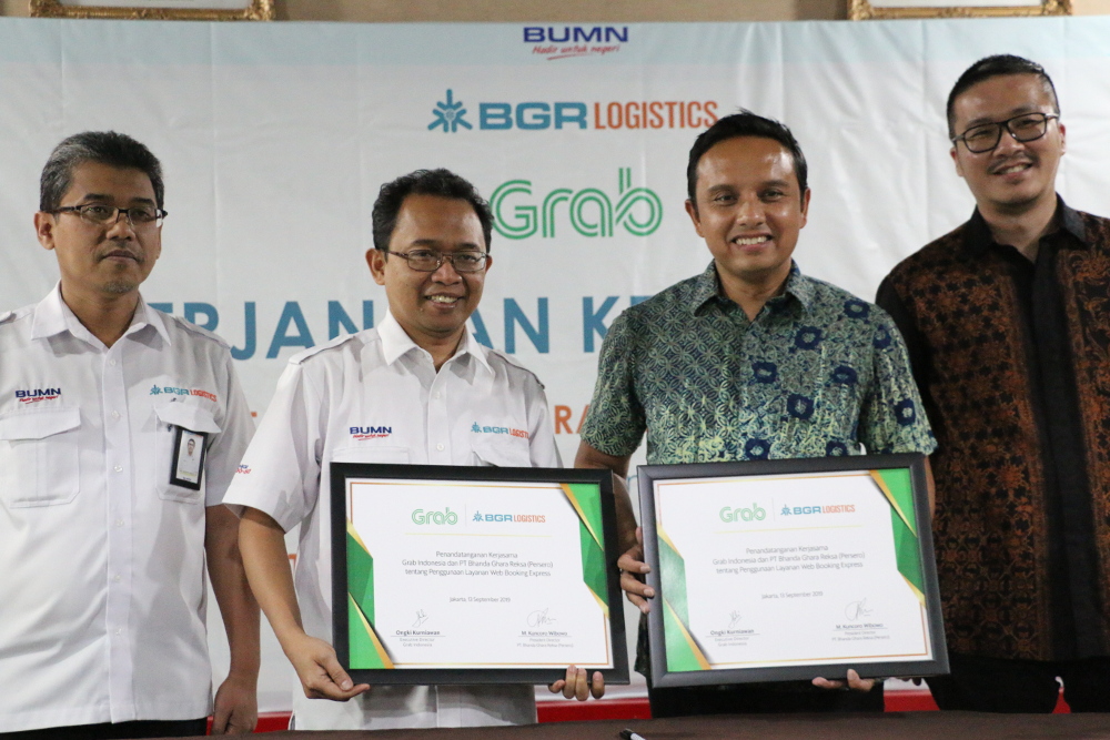 Kemitraan dengan Grab Indonesia meningkatkan jangkauan bisnis BGR Logistics yang saat ini fokus di segmen korporasi
