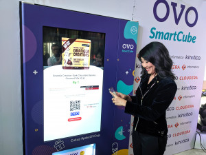 Ovo meresmikan layanan smart vending machine SmartCube menargetkan ada 100 mesin terpasang sampai akhir tahun ini di kota-kota besar