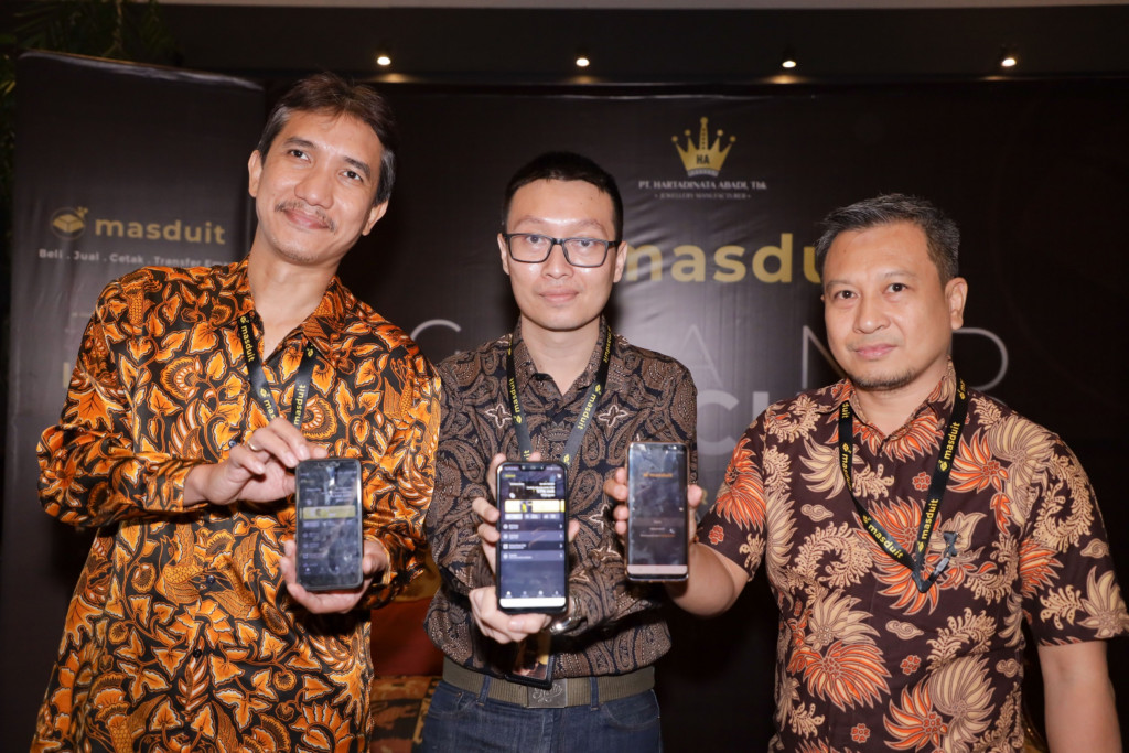Platform investasi emas Masduit mengubah strategi pemasaran selang sebulan sejak peluncuran resmi dengan memanfaatkan jalur agen dan aplikasi messaging