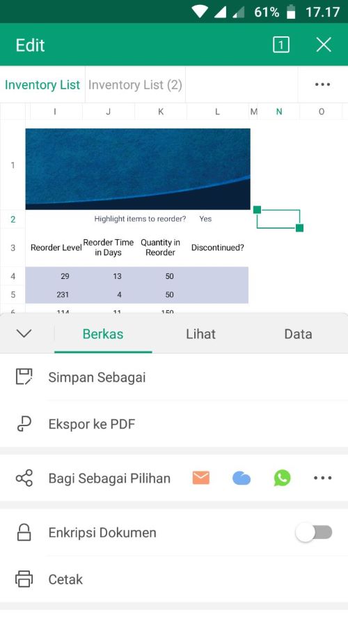 Contoh Doc Excel.pdf Cara Mengubah Dokumen Excel Ke PDF dengan Hp, PC dan Secara Online ...