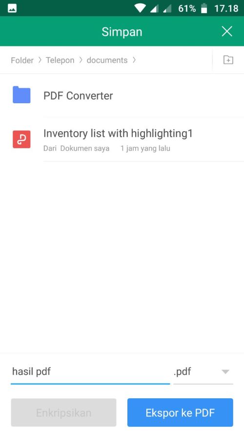 Contoh Doc Excel.pdf Cara Mengubah Dokumen Excel Ke PDF dengan Hp, PC dan Secara Online ...