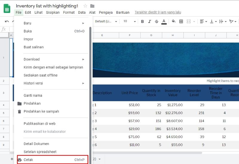 Contoh Doc Excel.pdf Cara Mengubah Dokumen Excel Ke PDF dengan Hp, PC dan Secara Online ...