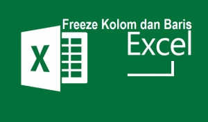 cara freeze kolom dan baris microsoft excel