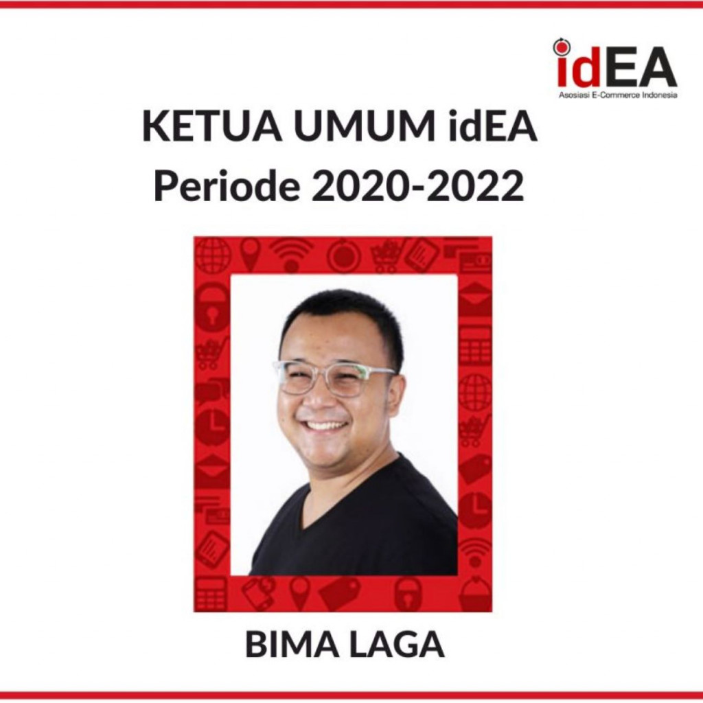 idEA menunjuk Bima Laga sebagai Ketua Umum baru untuk kepengurusan periode 2020-2022, menggantikan Ignatius Untung yang telah berakhir