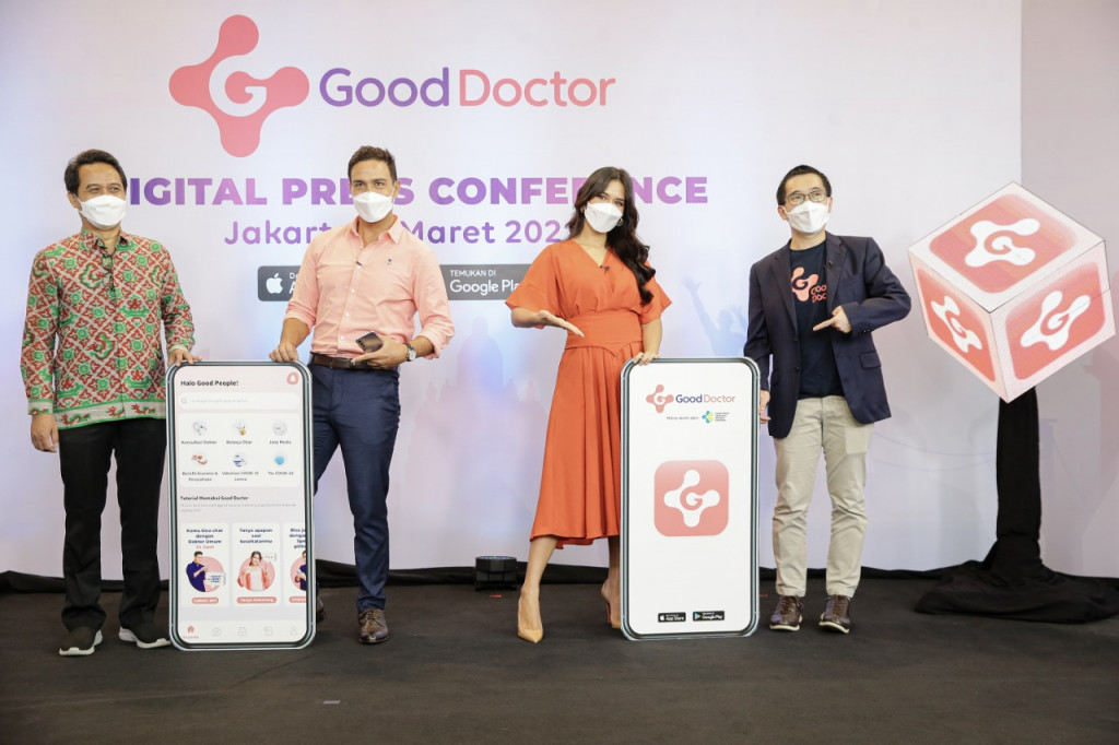 Good Doctor Technology Indonesia meresmikan aplikasi terpisah setelah setahun hadir di aplikasi Grab, mendukung infrastruktur digital untuk fitur GrabHealth