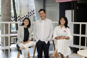 Para pendiri Binar Academy: Alamanda Shantika, Dita Aisyah, dan Seto Lareno / Binar Academy
