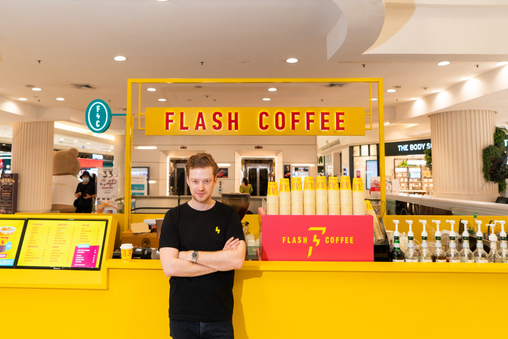 Founder dan CEO Flash Coffee David Brunier / Flash Coffee