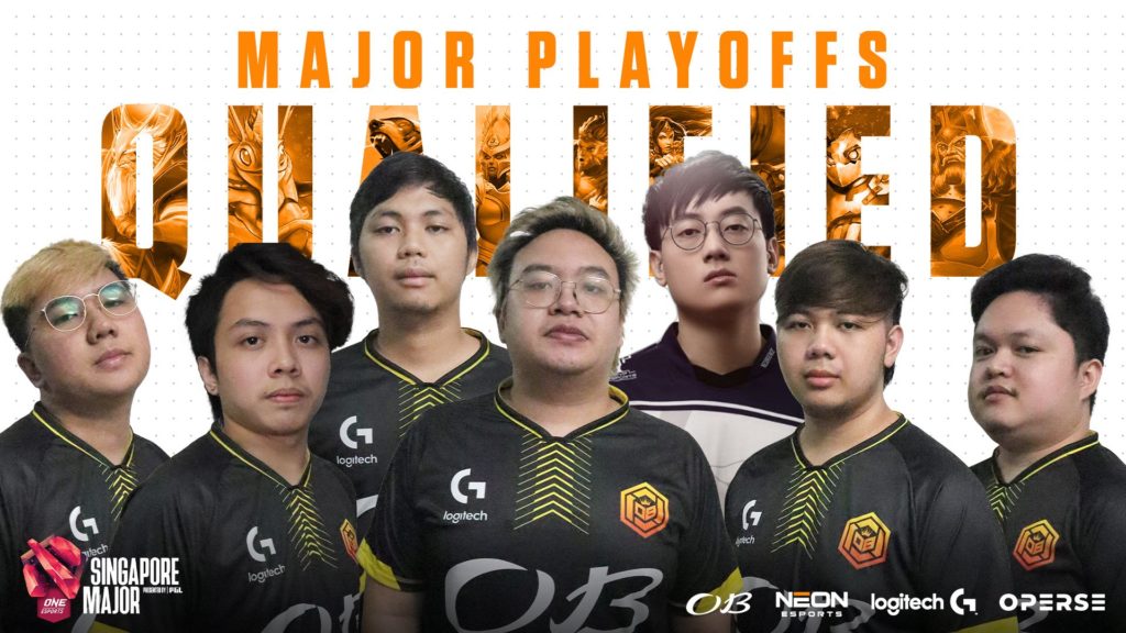 OB Esports x Neon Qualified to Playoffs at Singapore Major 2021