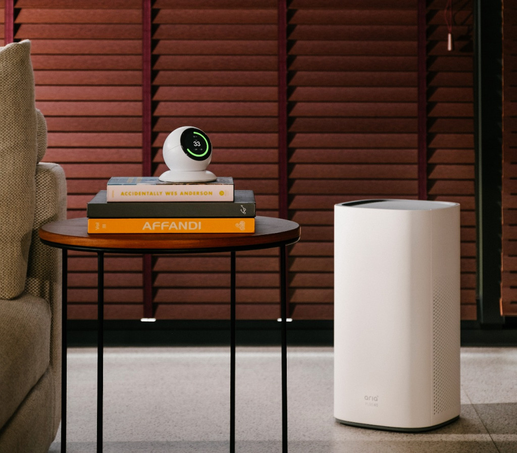 Aplikasi penyedia data kualitas udara nafas merambah produk air purifier berbasis smart home AirTest dan Pure40 dapat terintegrasi dengan aplikasi nafas