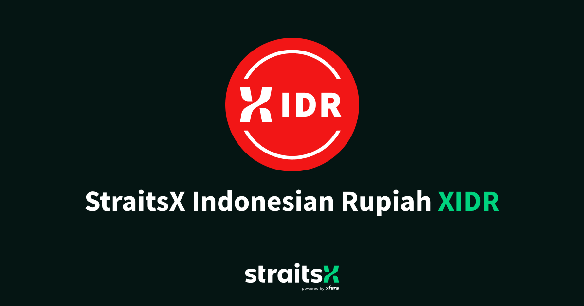 StraitsX, platform aset digital yang dikembangkan Xfers, mengumumkan peluncuran stablecoin Rupiah XIDR. XIDR diterbitkan oleh PT Xfers StraitsX Indonesia, anak usaha Fazz Financial Group (FFG)