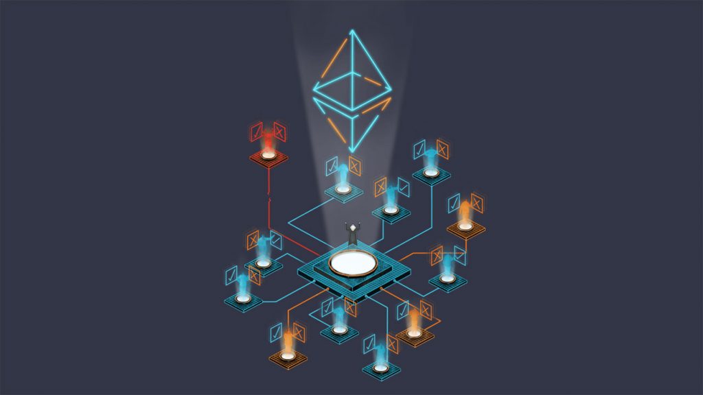 Ilustrasi Decentralized Autonomous Organization (DAO)