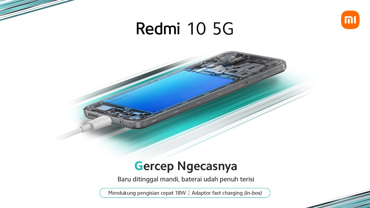 Redmi 10 5G - Gercep Ngecasnya