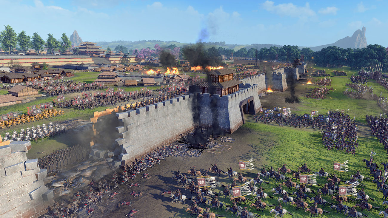 Game strategi PC online dan offline Total War: Three Kingdoms
