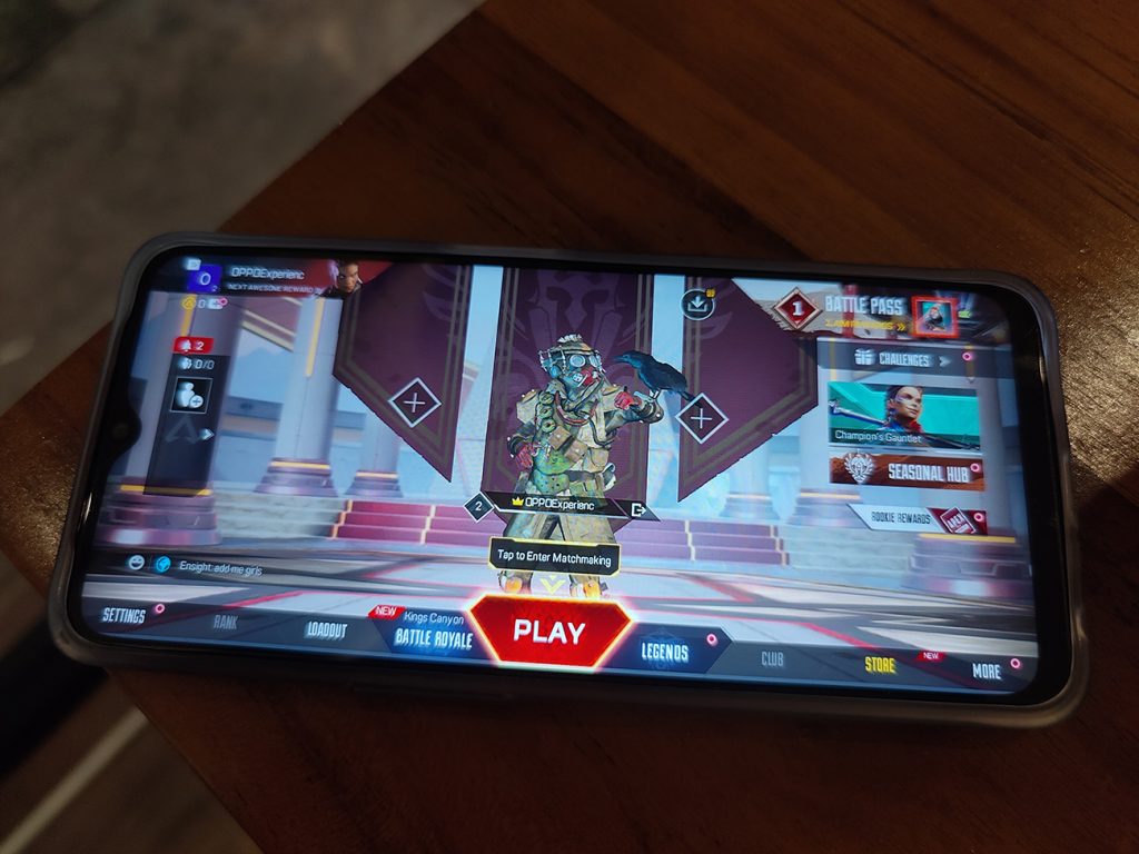 Bermain Game Di OPPO A77s