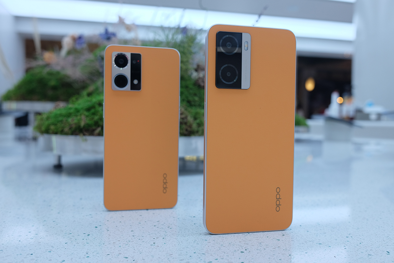 OPPO A77s Sunset Orange