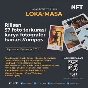 Proyek NFT Kompas Narasi Foto Terkurasi