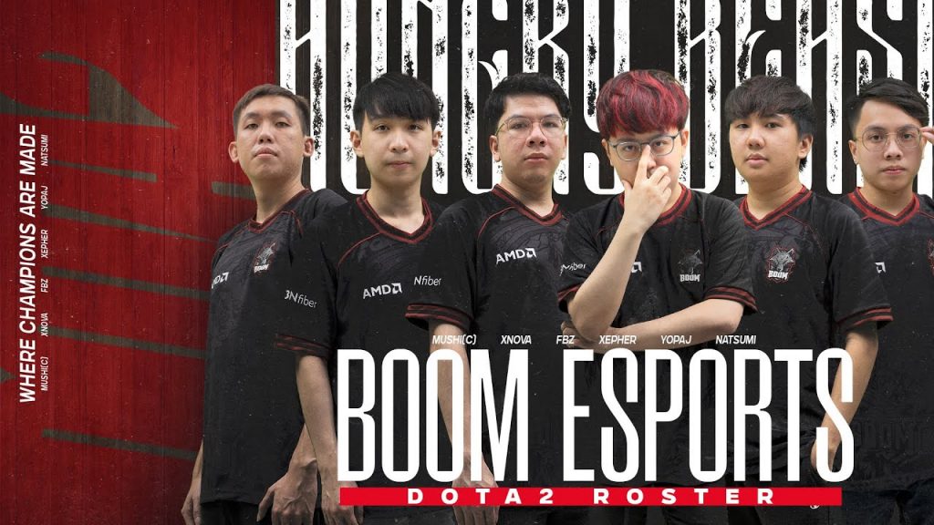 BOOM Esports Dota 2 roster DPC 2023