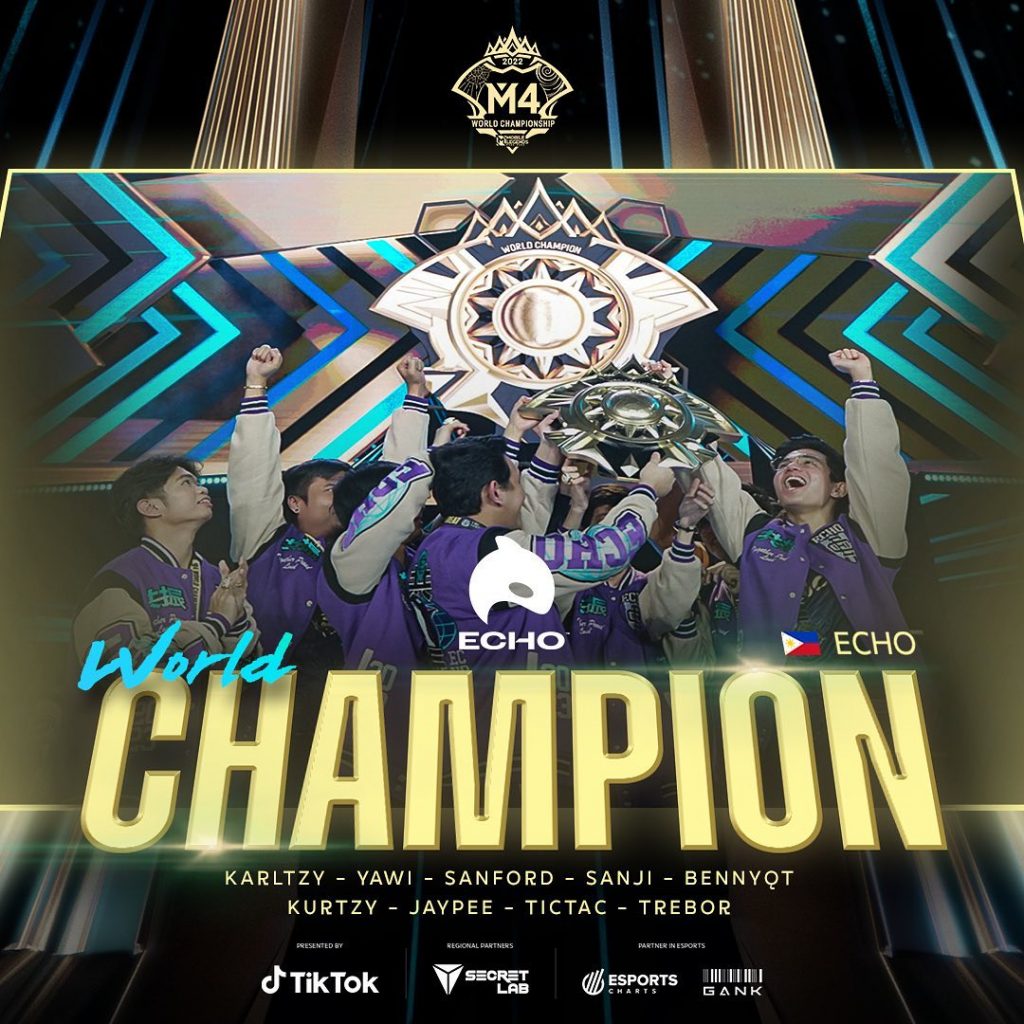 ECHO juara M4 World