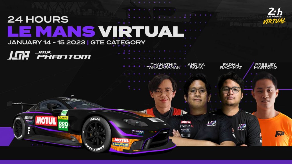 Sim Racer Asal Indonesia akan Berlaga di 24 Hours Le Mans Virtual
