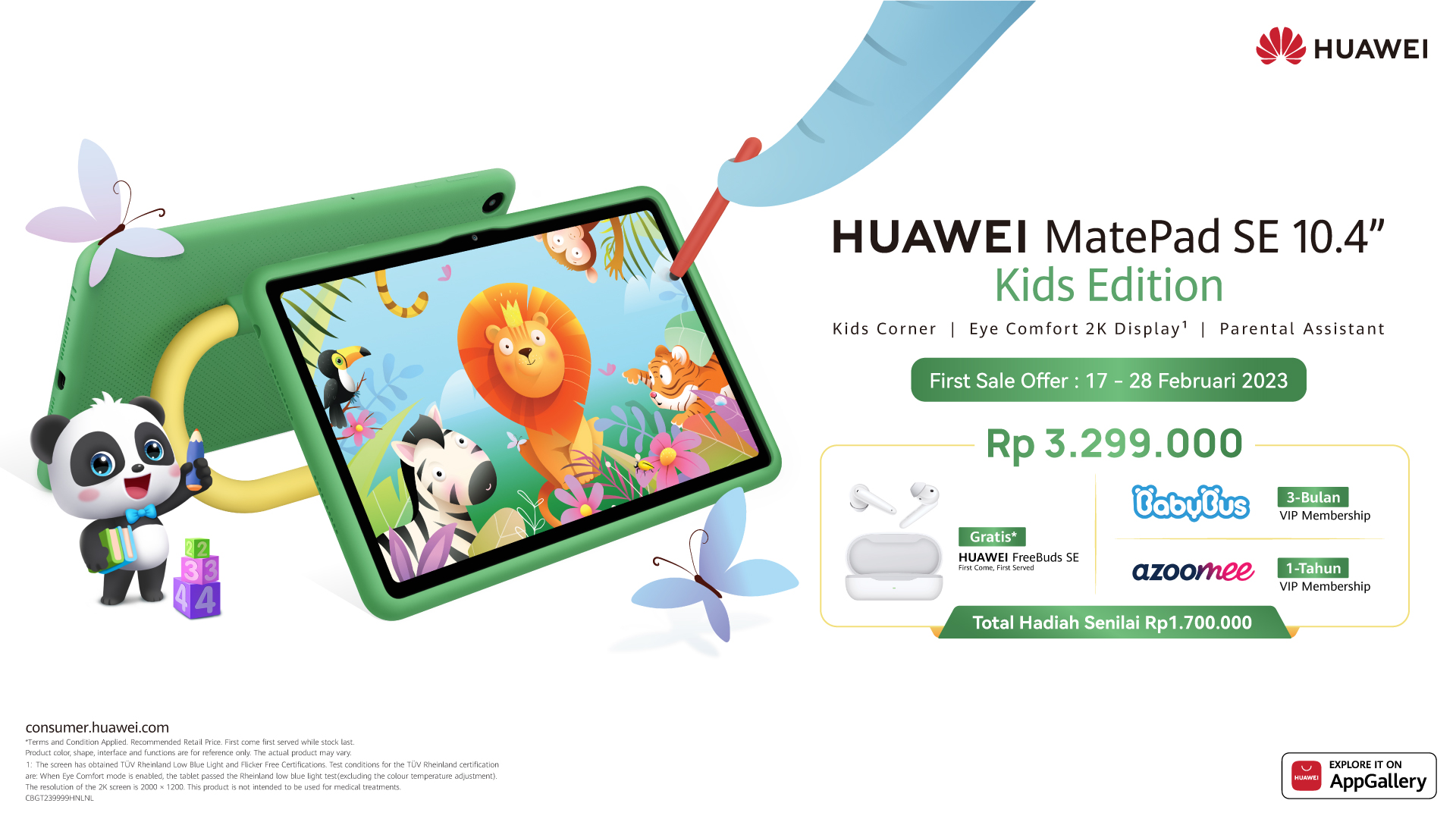 1 - HUAWEI MatePad SE Kids Edition