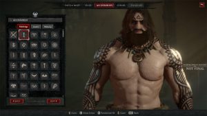 Diablo 4 character customization