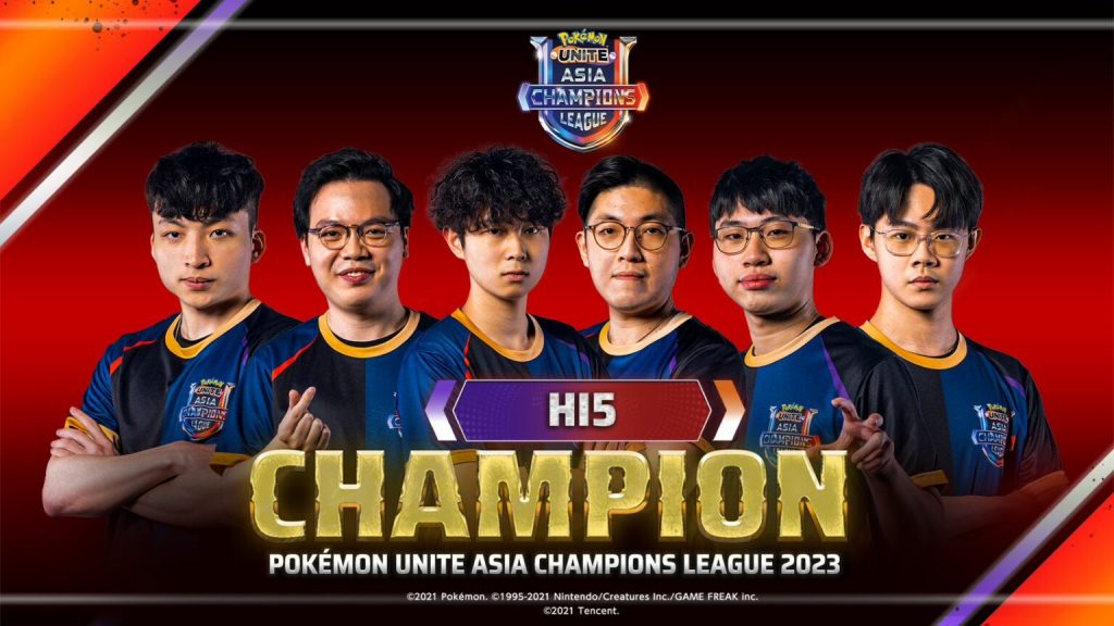 Hi5 juara Pokemon Unite