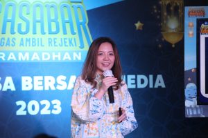 Cindy Kalensang, SVP Campaign Blibli Memaparkan Ragam Promo yang Blibli Hadirkan dalam Kampanye GASABAR (Gas Ambil Rejeki) Ramadan