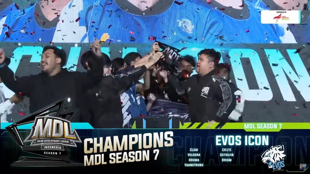 EVOS Icon juara MDL ID Season 7