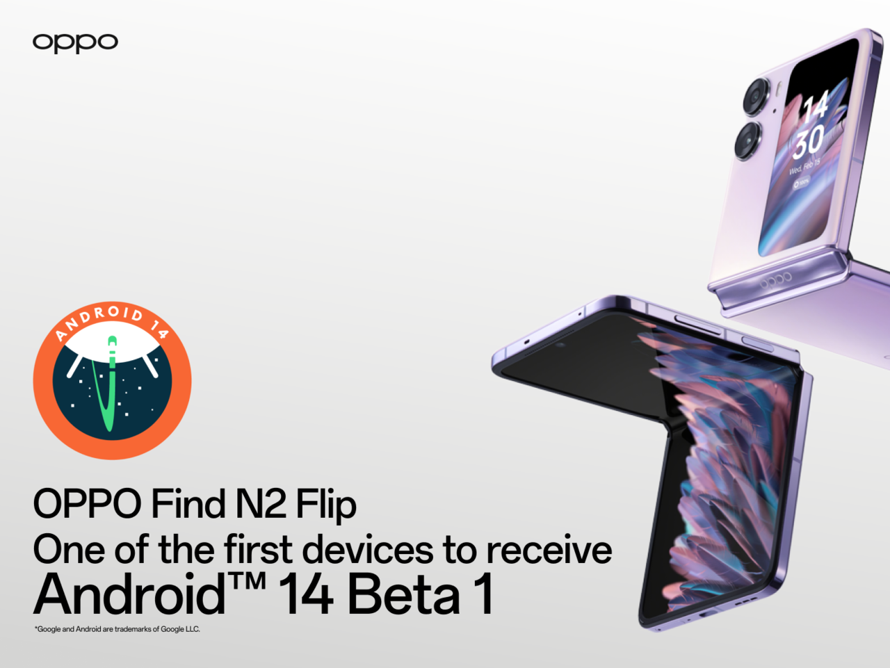 OPPO Find N2 Flip Android 14 Beta 1