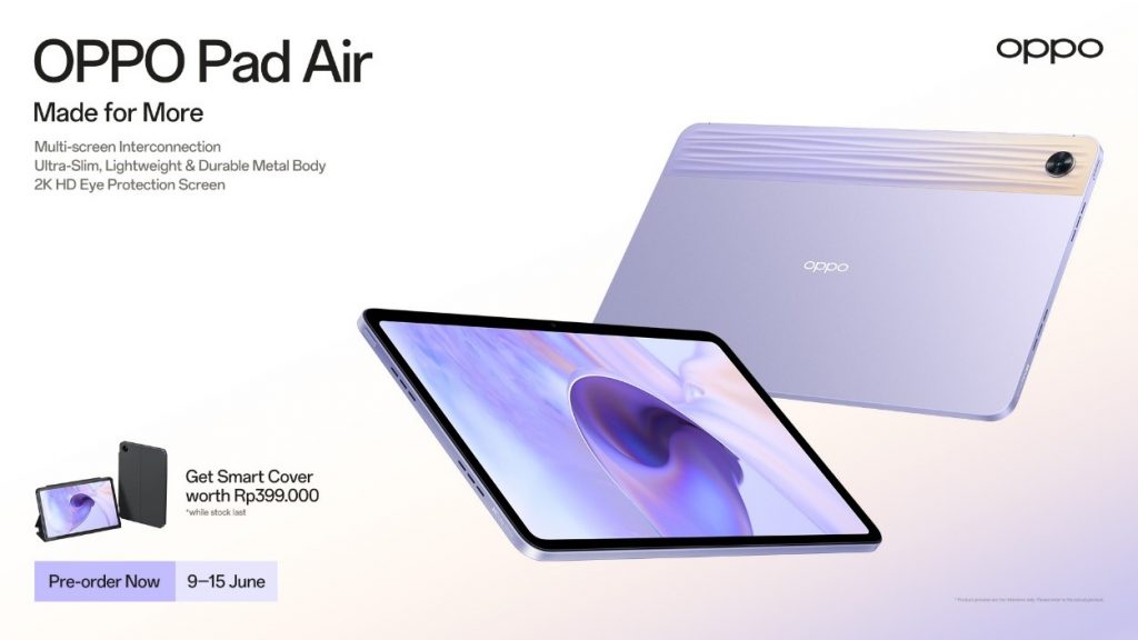 OPPO Pad Air Warna Baru