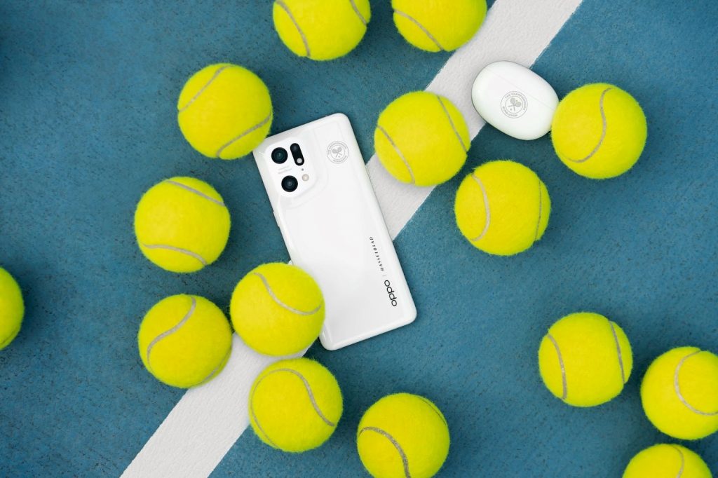 OPPO Find N2 Flip kolaborasi tenis