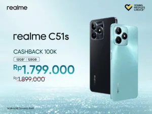 realme C51s turun harga