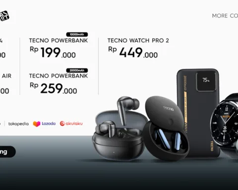 TECNO Perluas Portofolio AIoT: Smartwatch, TWS, dan Powerbank Terbaru Hadir di Indonesia