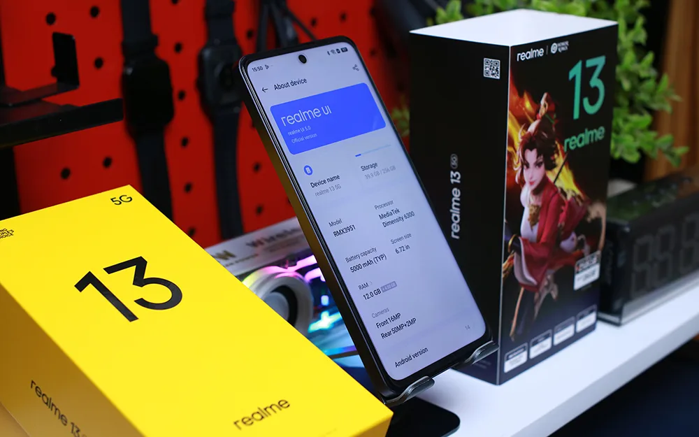 Performa-Harian-Realme-13-5G