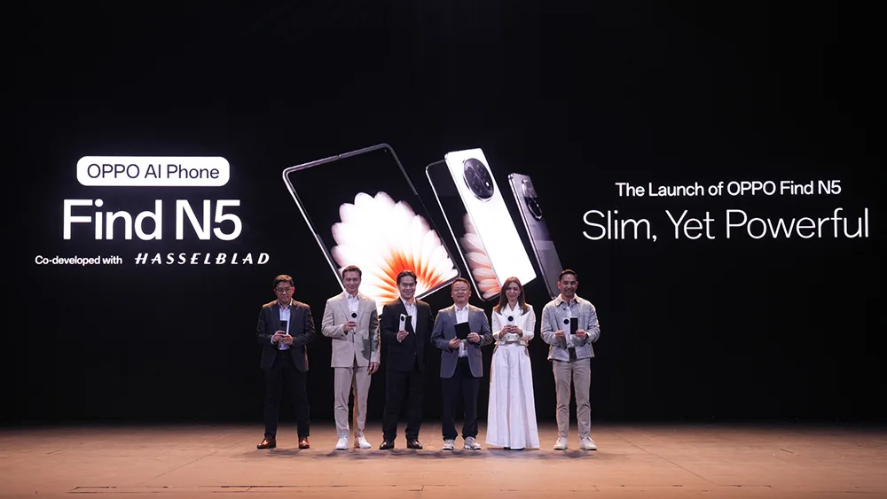 OPPO Find N5 Adalah Foldable Tertipis yang Curi Perhatian Tokoh Publik dan Industri