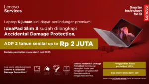 Laptop Pelajar Terbaik Lenovo IdeaPad Slim 3 kini dilengkapi Accidental Damage Protection