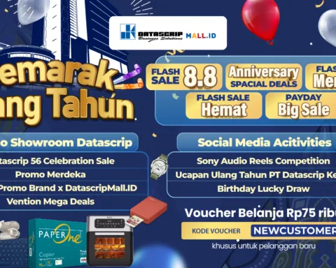 DatascripMall.ID Hadirkan Promo Spesial Agustus, Rayakan Ulang Tahun dan Kemerdekaan