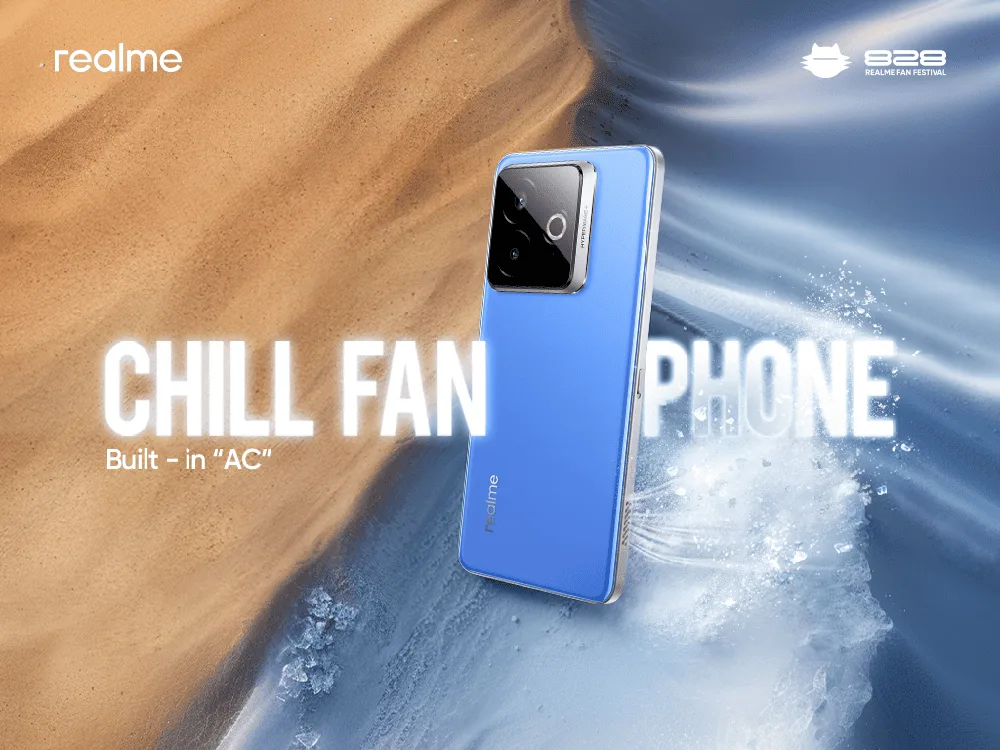 realme Chill Fan Phone Concept