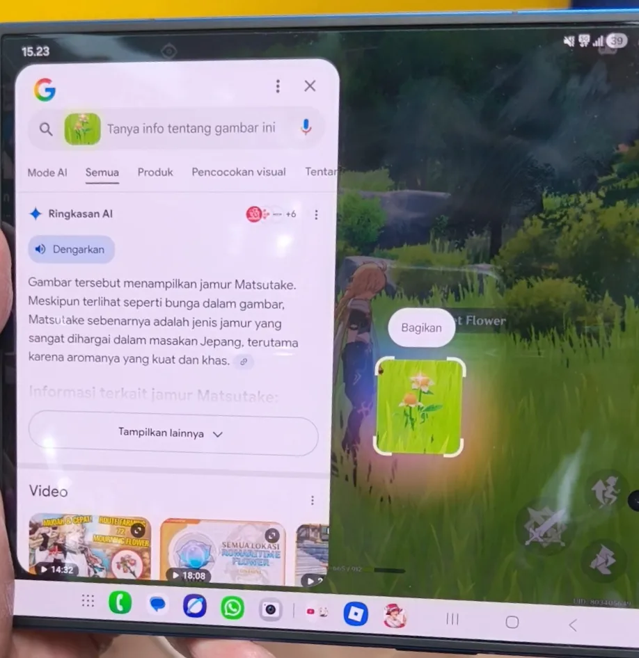 Galaxy Z Fold7 Gaming