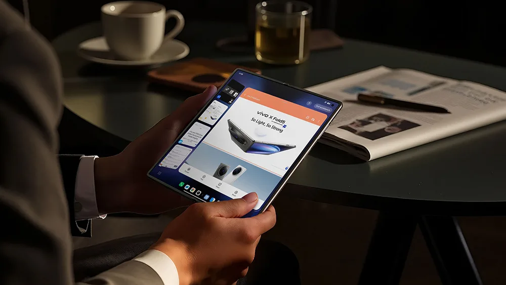 5 Fitur SmartFold AI di vivo X Fold5 Sebagai Partner Kerja untuk Produktivitas Maksimal