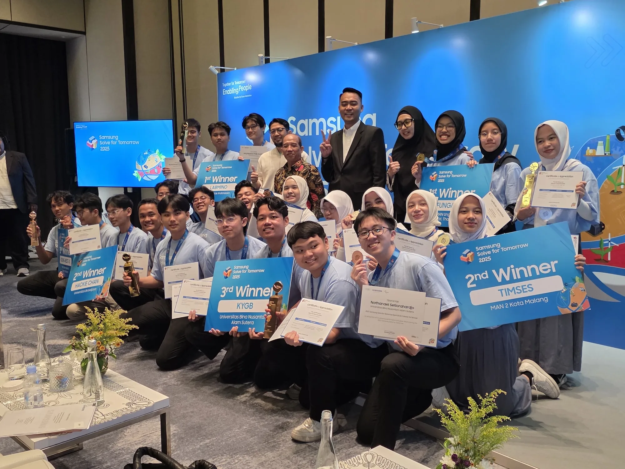 Inovasi dari Perguruan Tinggi dan Sekolah: Pengumuman Pemenang Samsung Solve for Tomorrow 2025