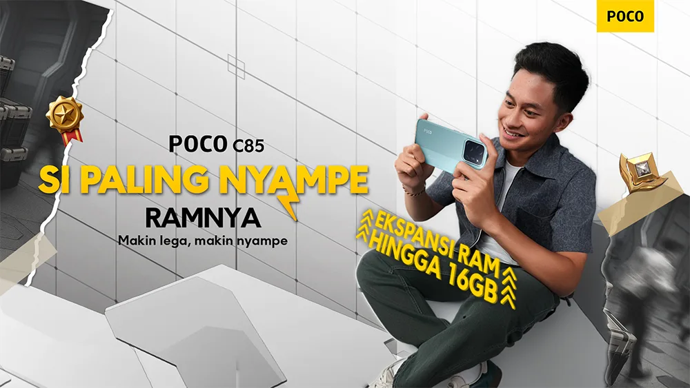 Gaming-ala-Player-FFWS,-Poco-C85-Hadir-dengan-RAM-Hingga-16GB-dan-Baterai-6.000-mAh