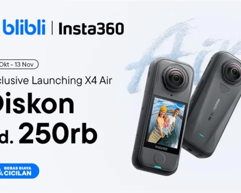 Insta360 X4 Air Hadir Eksklusif di Blibli, Mulai Rp7.180.000 Gratis 12 Bulan Perlindungan Lengkap