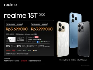 Harga realme 15T 5G offline