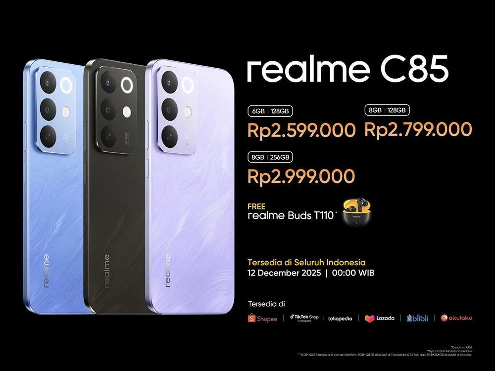 Harga realme C85 Online