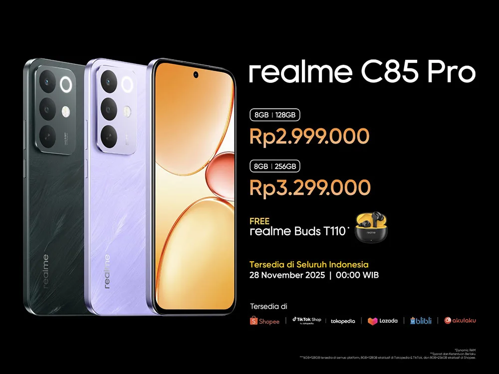 Harga realme C85 Pro Online