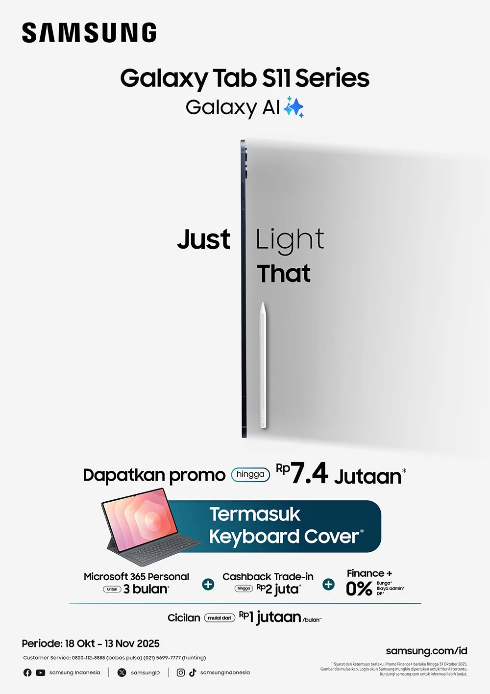 Harga dan Promo Galaxy Tab S11