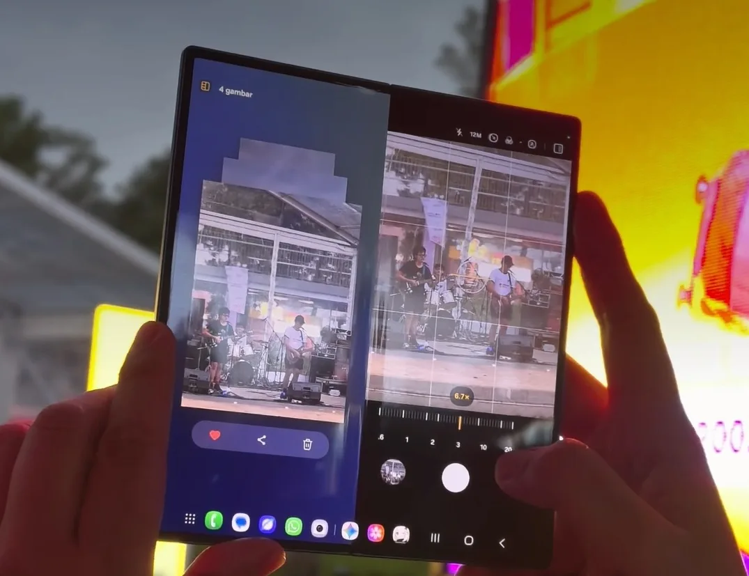 Galaxy Z Fold7 Konser